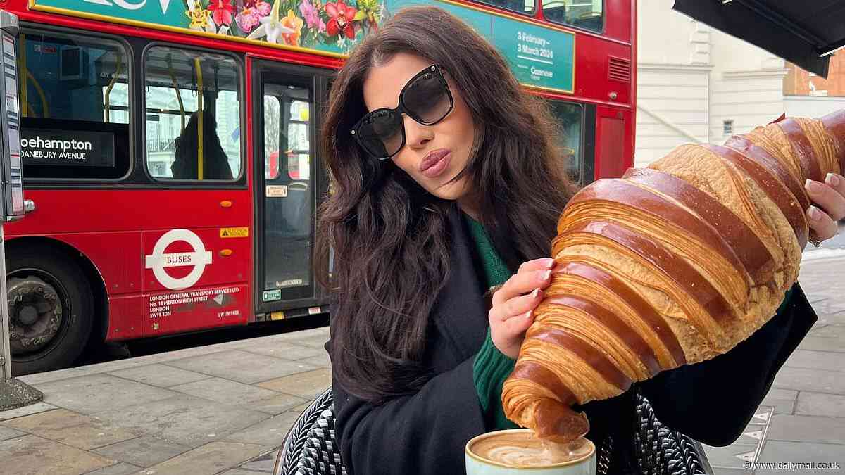 Is THIS Britain's most expensive pastry? Kensington bakery is selling super-sized pain au chocolat for £28... but critics say bigger is not always better