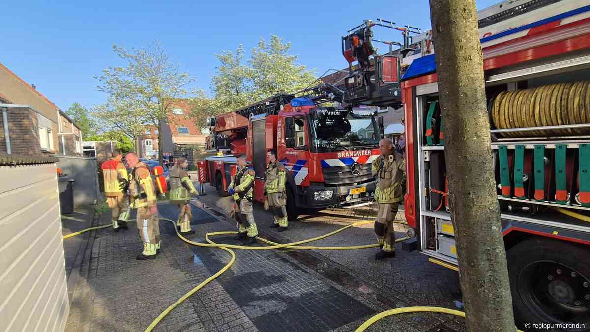Woningbrand aan de Haverstraat in Purmerend door accu