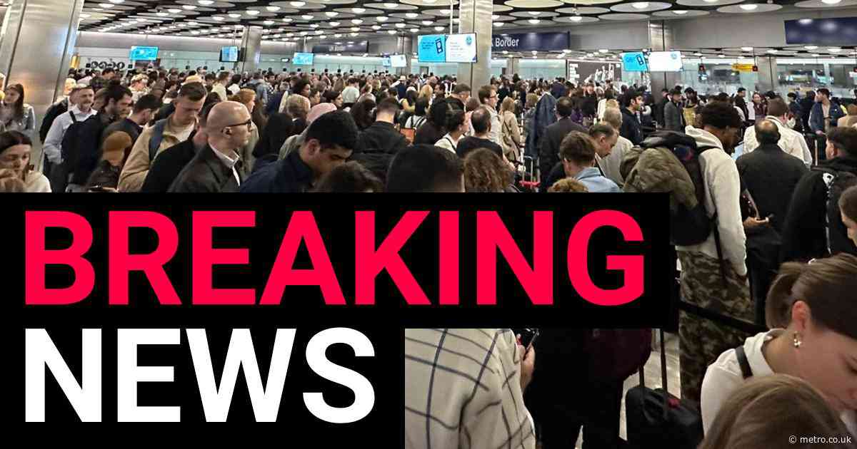 Chaos at major UK airports after Border Force ‘suffers nationwide IT glitch’