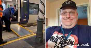 ‘Equality my a***!’ Wheelchair user fumes as train disabled ramp put where he can’t use it