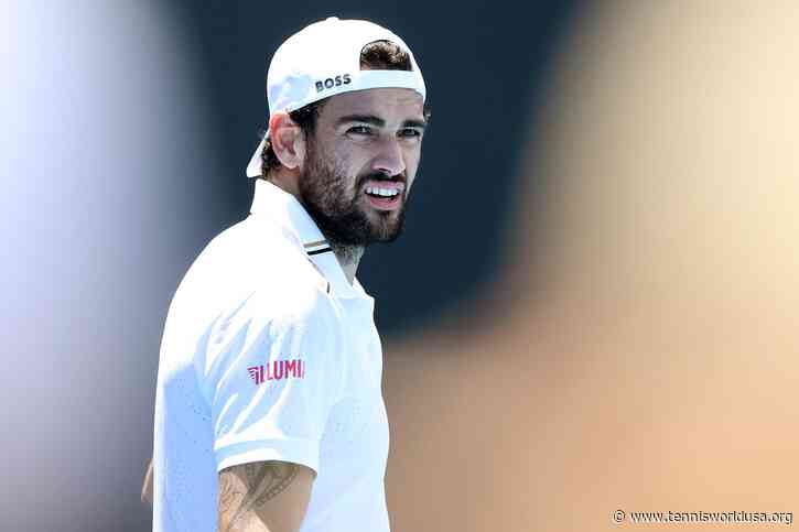 Berrettini reveals the brutal truth about his presence in Rome