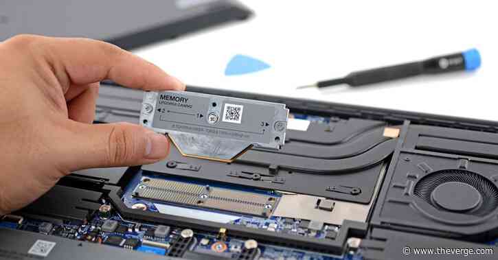 Compression-mounted laptop RAM is fast, efficient, and upgradeable