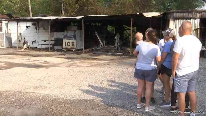 Iberville Parish bait, tackle store burns in early-morning fire; investigators say cause was electrical