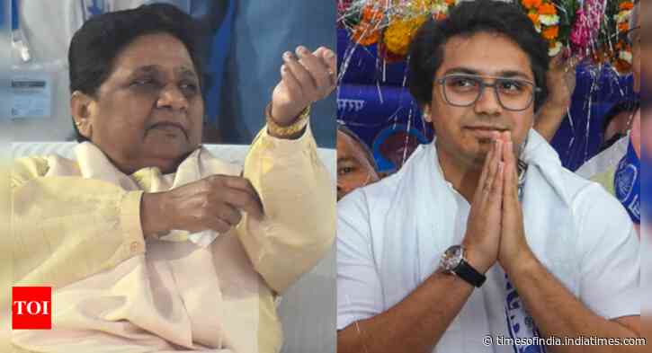 Mayawati removes nephew as heir 'till he gets maturity'