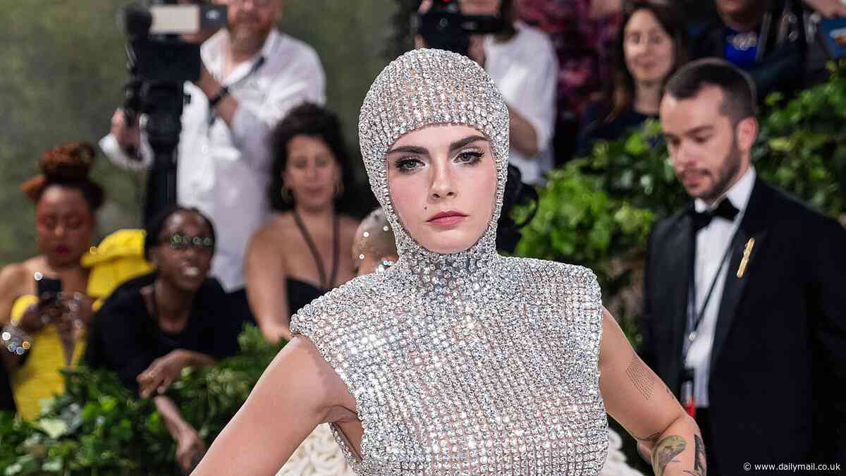 Cara Delevingne insists she's still sober as she hits back at trolls saying she looked 'coked up' at Met Gala in viral red carpet interview