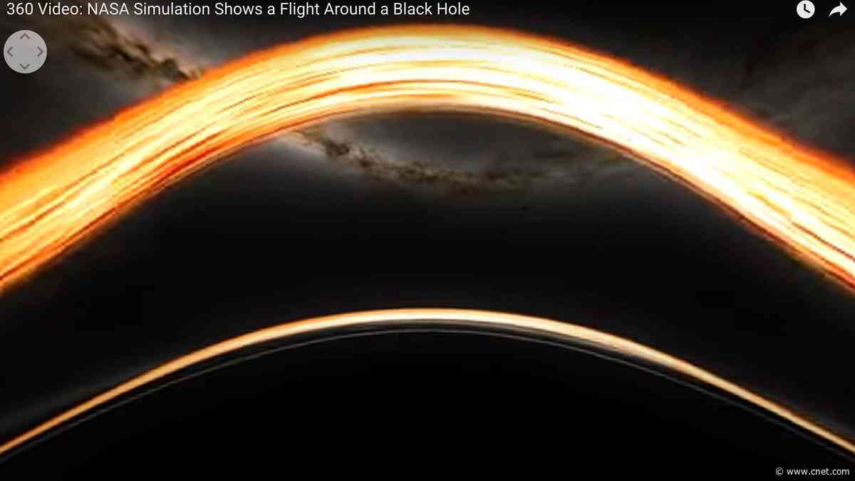 Plunge Across a Black Hole's Event Horizon Courtesy of New NASA Video     - CNET
