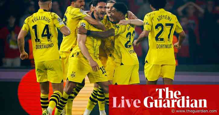 PSG 0-1 Borussia Dortmund (0-2 agg): Champions League semi-final, second leg – as it happened