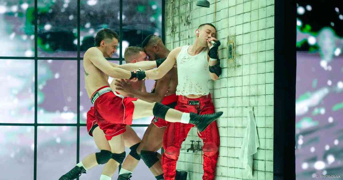 Eurovision fans unnerved by Olly Alexander’s performance after unmistakeable 00s horror film parallel