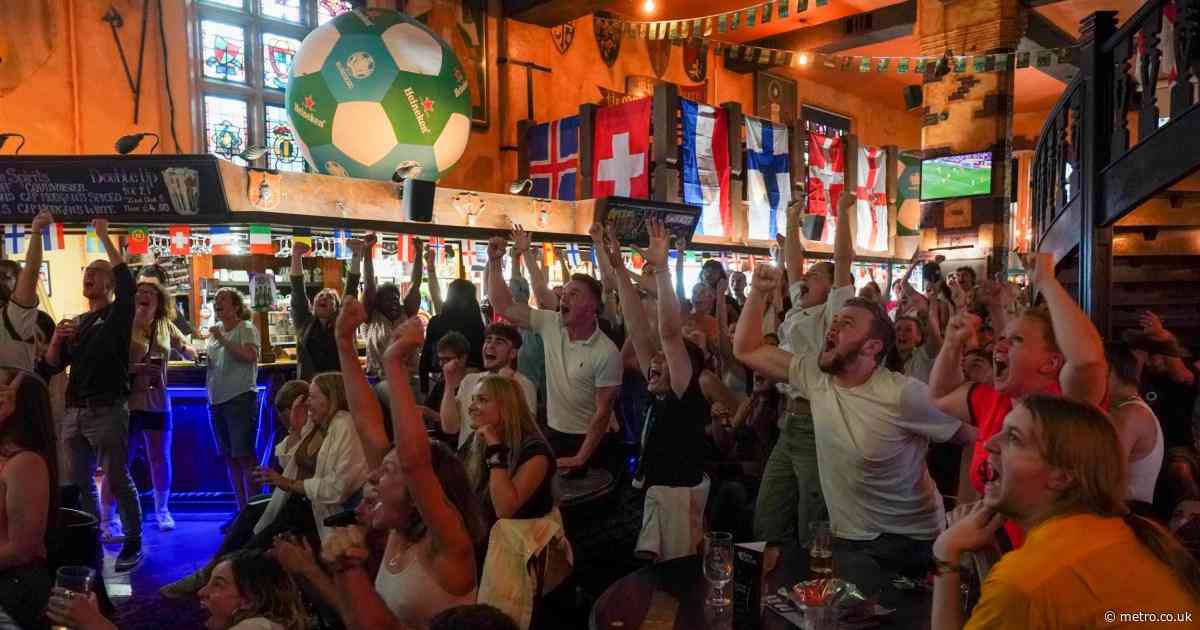 Pubs get green light to stay open late if Scotland or England reach Euro semis