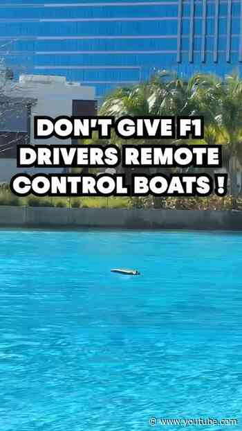 The golden rule 🚤💥 #F1 #MiamiGP