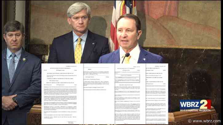 Governor Jeff Landry signs 4 insurance-related bills in hopes of lowering homeowner insurance