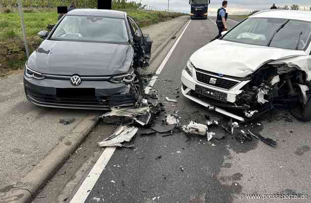 POL-WI-KvD: +++Verkehrsunfall mit 3 verletzten Personen+++