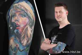 Taylor Swift-tattoo kostte Mike (34) 7.000 euro: “Spaarpotje voor haar concerten”