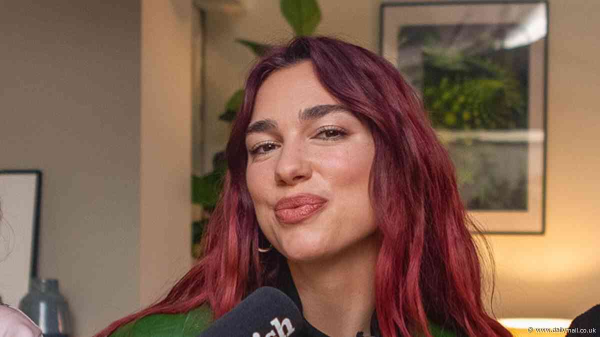 Dua Lipa discusses her gruelling regime on tour including her strict diet and the one ingredient she has to avoid