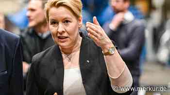 Angriff auf Franziska Giffey: Berliner Wirtschaftssenatorin bei tätlicher Attacke verletzt