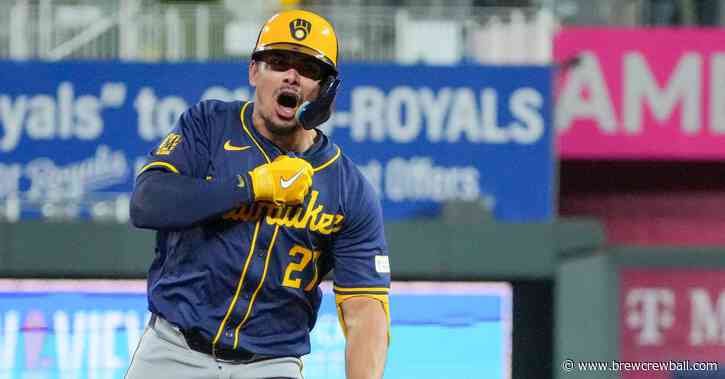 Brewers get 6-5 win in dramatic comeback victory
