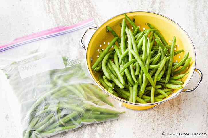 How to Freeze Green Beans and Retain Their Freshness