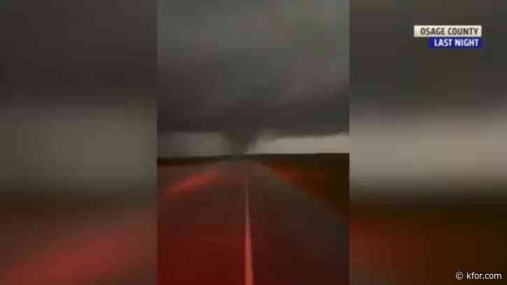 WATCH: OHP trooper captures video of Osage County tornado