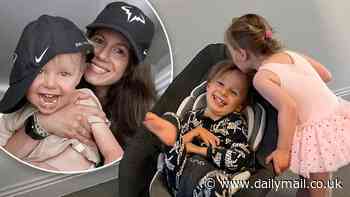 Gary Ablett Jr.'s wife Jordan shares adorable photo of her children cuddling - after giving update on son Levi, five, who is battling a rare degenerative disease
