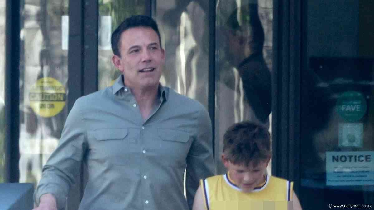 Ben Affleck looks VERY smooth as he emerges for first time since sparking Botox and surgery rumors at Tom Brady's roast… after he SKIPPED Met Gala despite Jennifer Lopez's VIP role