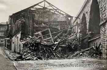 Accrington's fire-hit theatre, the Princess, was demolished