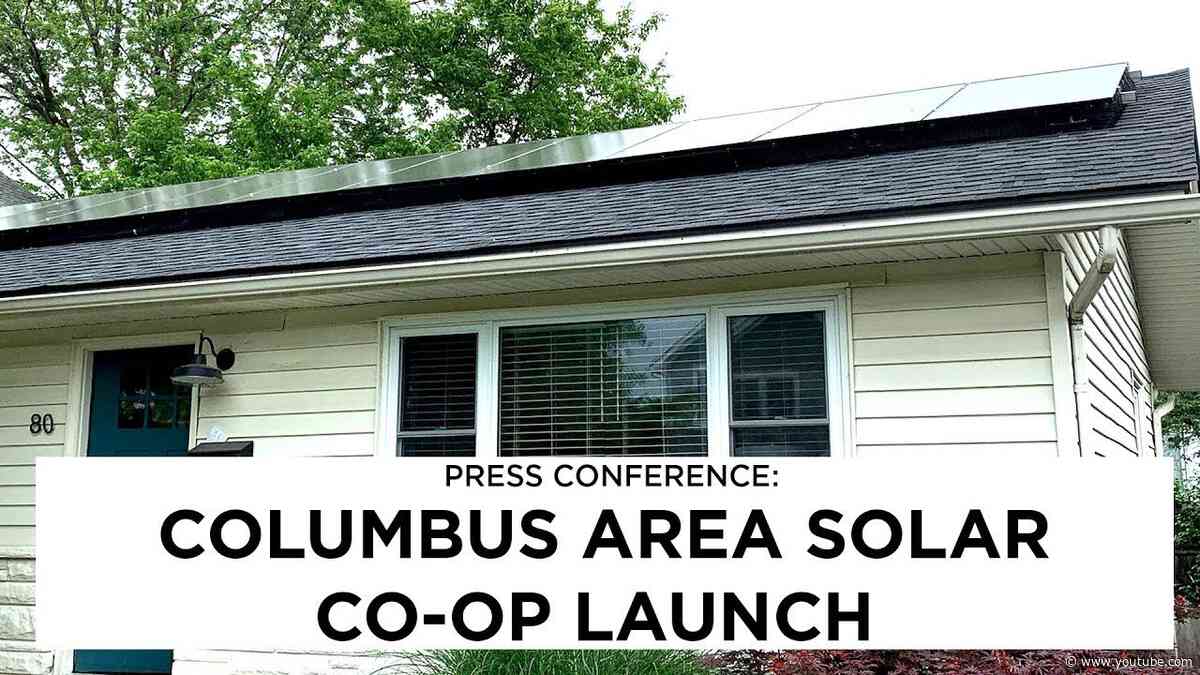 Columbus Area Solar Co-Op Launch  5/6/24