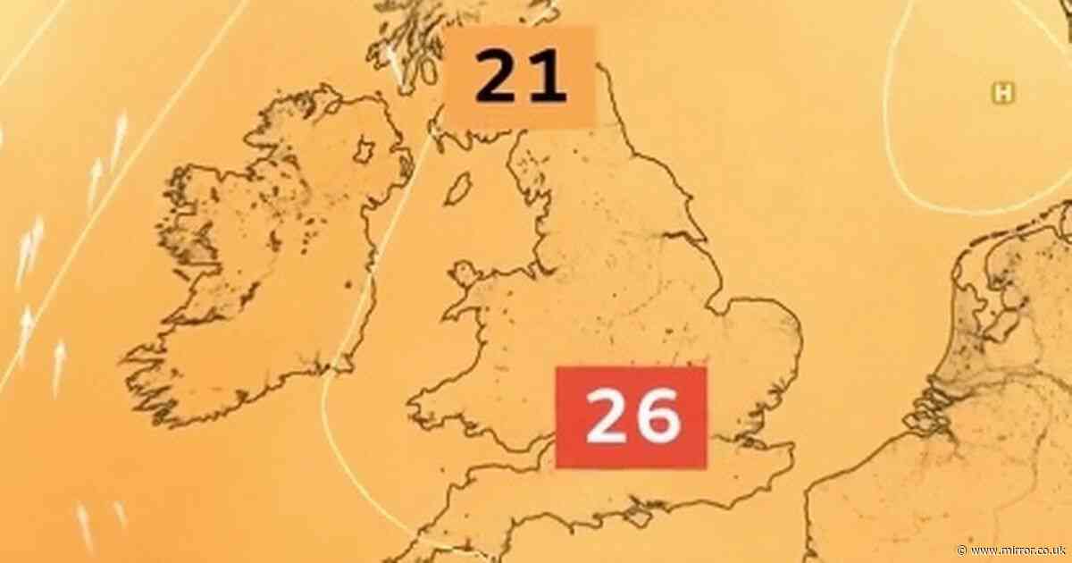 UK weather: Britain set for 'hottest day of year' ahead of sunny skies and 26C highs forecast