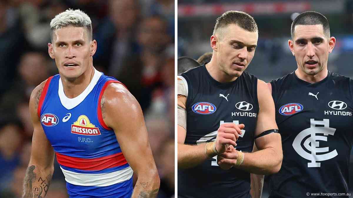 Blues’ shock SIX-year bid for ‘one of AFL’s most wanted’; four-way fight for Dog — Trade Whispers