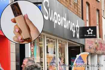 Superdrug thief stole foundation sticks from Hereford shop