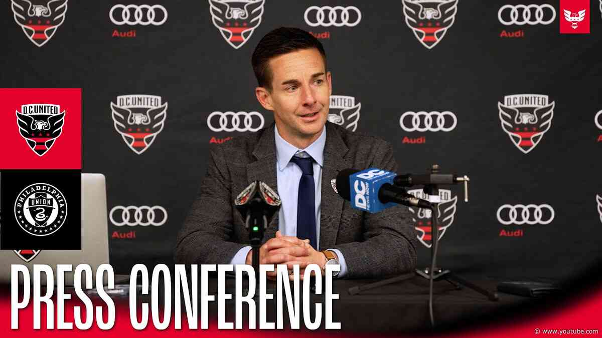 Troy Lesesne Post-Match Press Conference | D.C. United vs. Philadelphia Union | MLS 2024