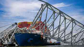 Containerschiff vor Baltimore: Nach Brückencrash: Behörden bergen letzte Leiche