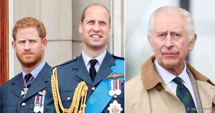 Charles ‘snubs’ Harry again after making William colonel in chief of his old regiment