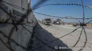 Nahost-Liveblog: ++ Israel öffnet Grenzübergang Kerem Schalom ++