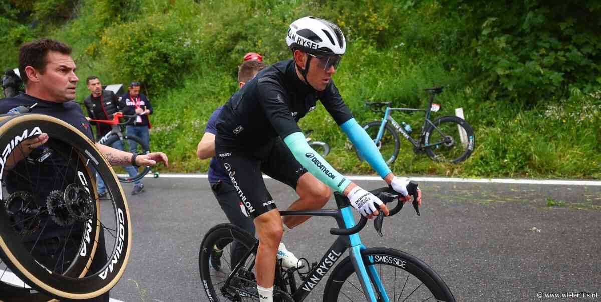Giro 2024: Ben O&#8217;Connor houdt enkel oppervlakkige wonden over aan val