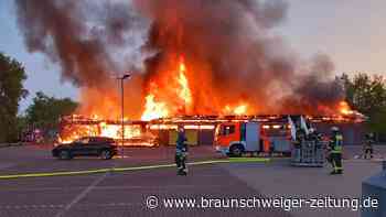 Polizei zu Aldi-Feuer in Gifhorn: Brandursache steht fest