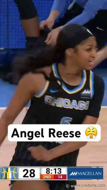 Angel Reese is GOING TO WORK in WNBA preseason action! 🔥😤|#Shorts