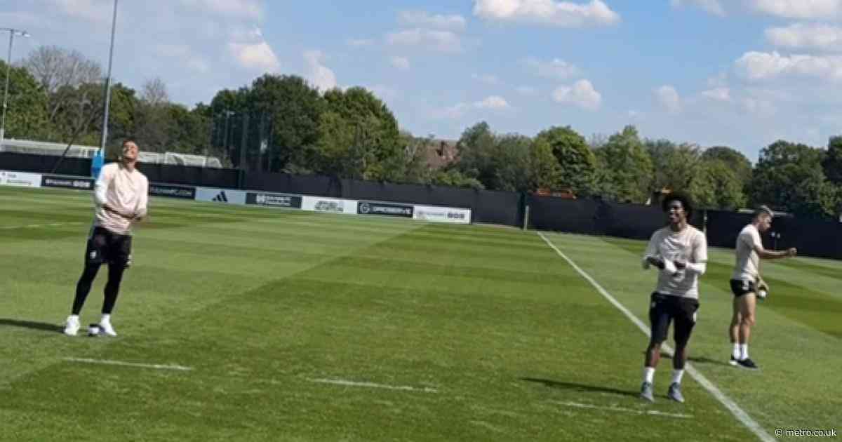 Arsenal fans furious at what Fulham players did in training ahead of Man City showdown