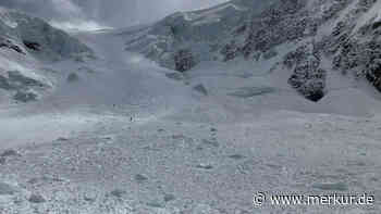 Todes-Drama an Gletscher in der Schweiz: Eislawine erfasst deutsche Urlauber – ein Mann stirbt