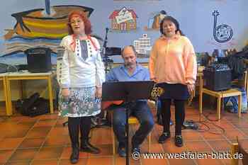 Ukrainisches Duo singt beim Spaghettissimo Borchen