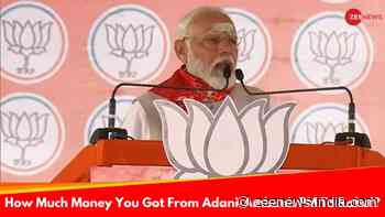 `Congress Ne Kitna Maal Uthaya?...`: PM Accuses Rahul Of Keeping Mum On Adani-Ambani After Elections Announced