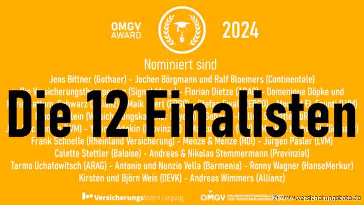 OMGV Agentur Award 2024: Das sind die 12 Finalisten