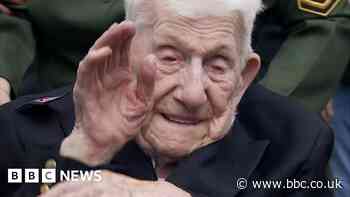 Watch: Spitfire flypast for UK's oldest WW2 veteran