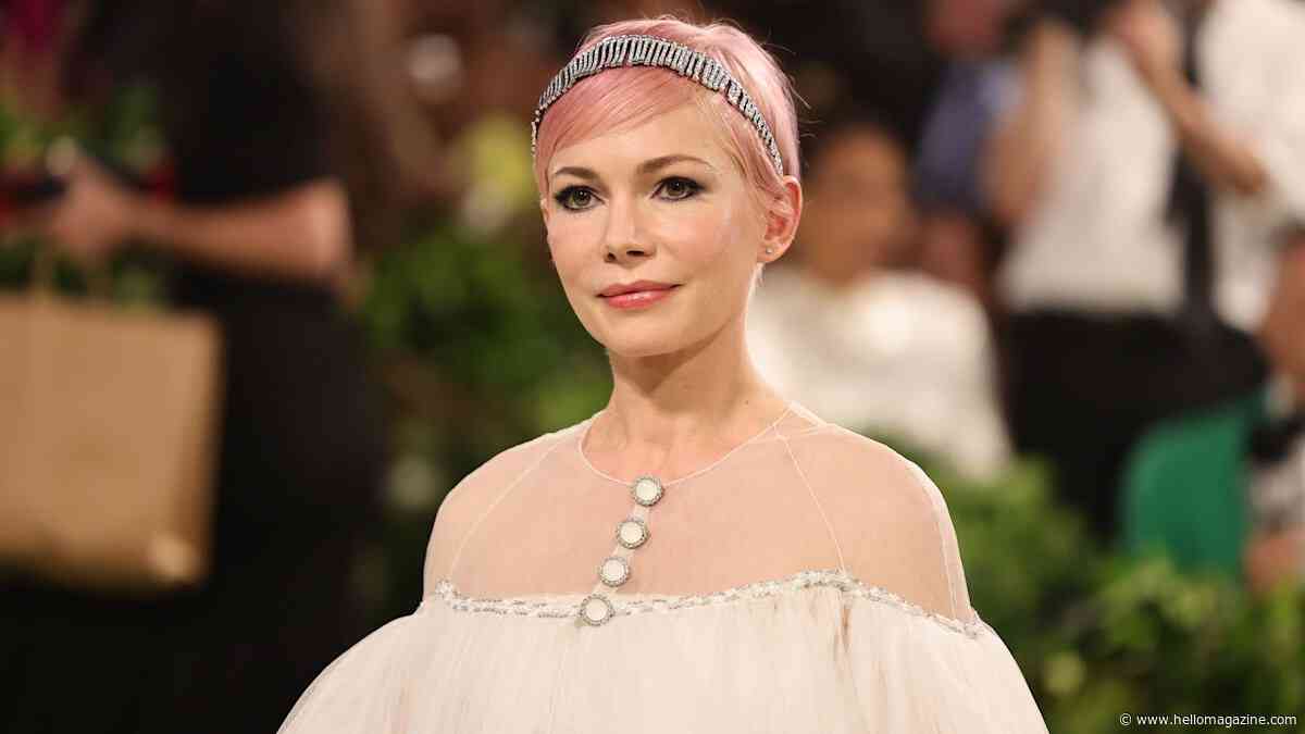Michelle Williams debuted 'French new-wave angel' makeup at the Met Gala