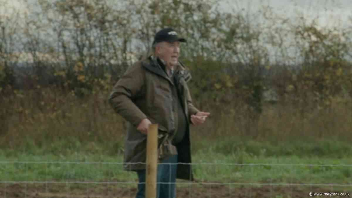 Stomach-churning moment Jeremy finds 'pig sick' in his pocket on Clarkson's Farm is explained as fans insist it was 'one of the greatest moments in British TV history'