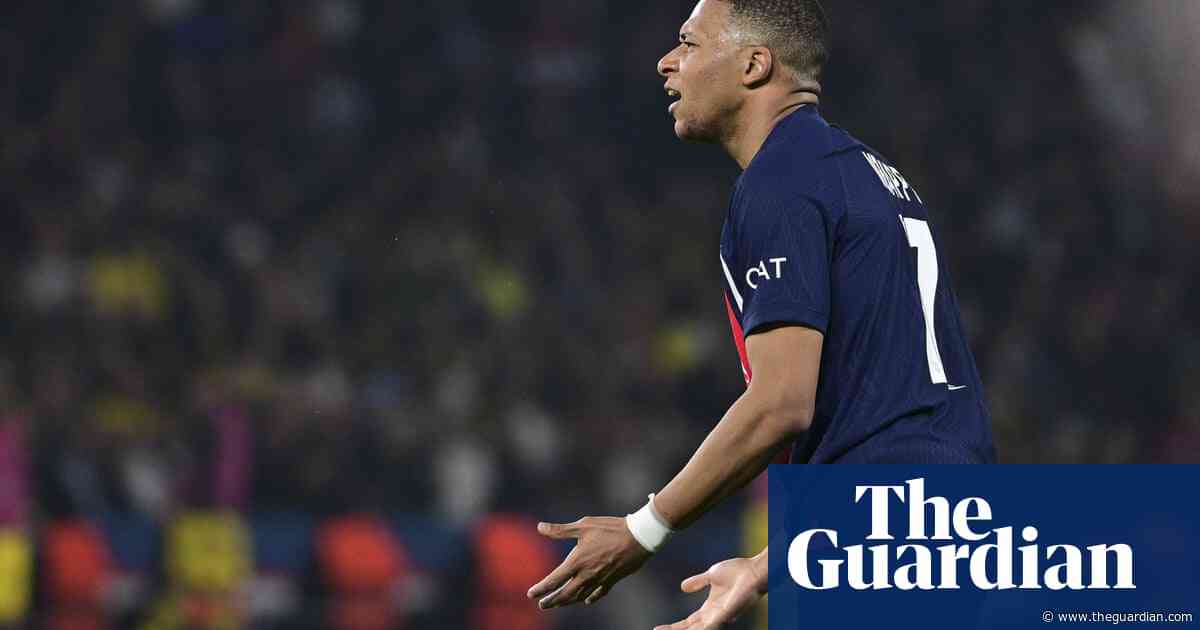 Disappointed Mbappé urges team to 'keep working' despite Champions League loss – video