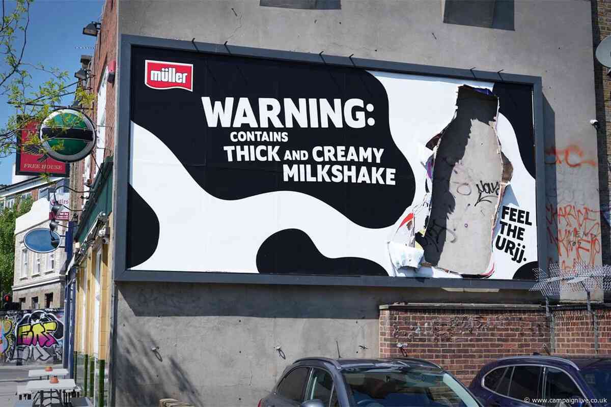 Frijj cautions passersby to resist the ‘the URjj’ in special build OOH campaign