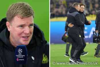 Eddie Howe's honest Champions League verdict as Dortmund name-drop Newcastle after PSG success