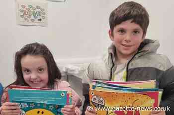 Colchester community hero donates books to hospital