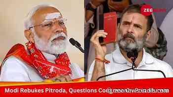 PM Modi’s Sharp Rebuke On Pitroda`s Remarks, Questions Congress` Intentions Towards President Murmu