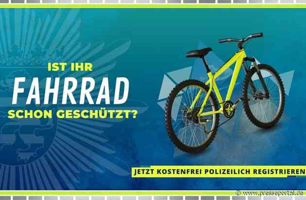 POL-DA: Lorsch: AFTERWORK-RADTOUR/Polizei registriert im Anschluss kostenlos Fahrräder